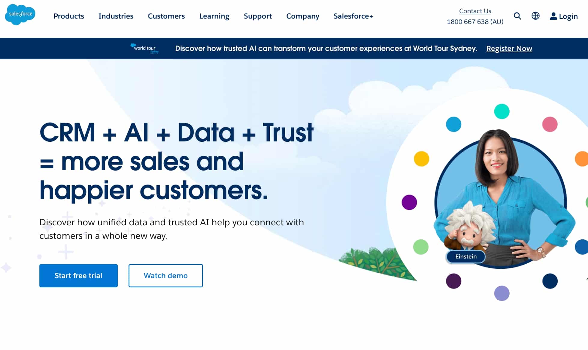 salesforce b2c homepage